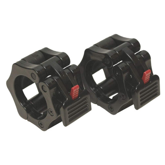 Quick Release Non-Slip Olympic Barbell Collar 2 Inch (Pair) with ABS